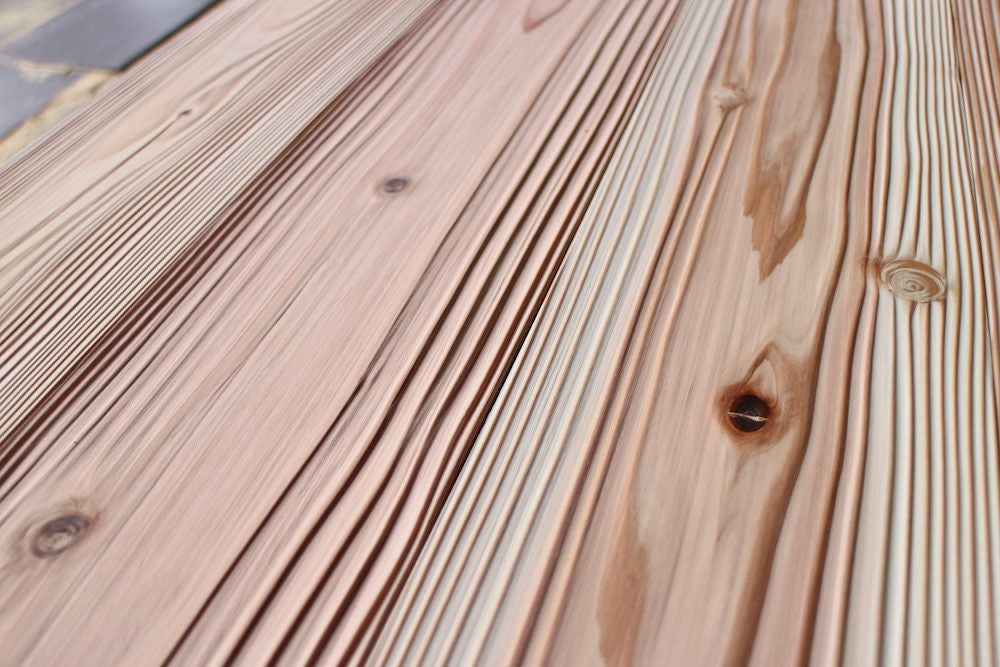 【訳あり】｜杉フローリング｜床用｜うづくり節あり｜【幅:160mm×厚さ:11mm】